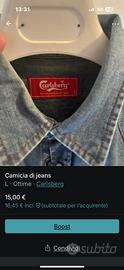 Camicia di jeans