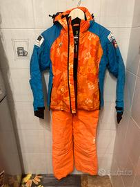 Completo da sci unisex, età 10 anni, 140 cm