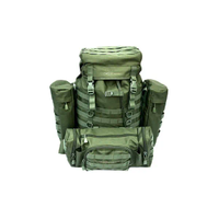 Zaino nuovo  55 litri cordura resistente all'acqua