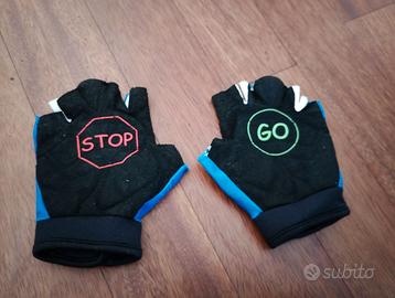 Guanti da bici tema poliziesco per bambini