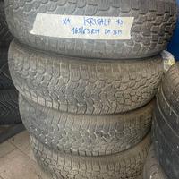 4 gomme 165 65 R14 4season Krisalp usate