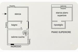 Appartamento con tetto nuovo