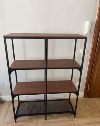 Mensola in metallo e legno – stile industrial chic