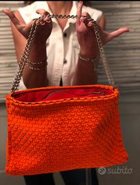 Borsa Leghilà arancione fluo