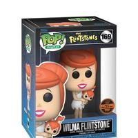 Funko POP!Digital-Wilma Flintstone holding Pebbles