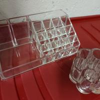 Portatrucchi in plexiglass