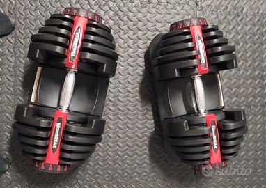 coppia manubri regolabili 