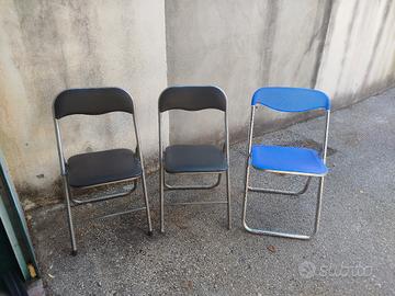 sedie pieghevoli