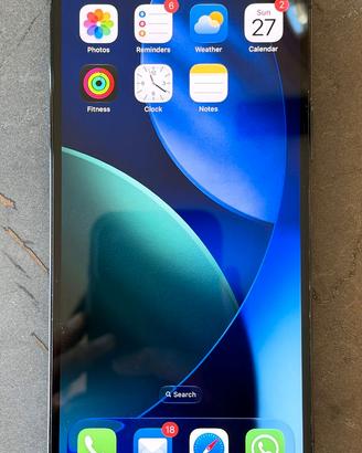 iPhone 12 Pro Max 512 GB Blu Pacific batteria 100%