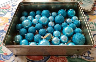 colora il tuo Natale di azzurro con 50 palline😍 