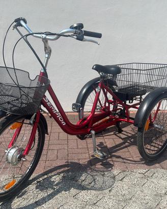 Bici elettrica triciclo Sempion e-bike ebike nuova