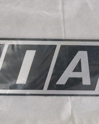 Logo fregio scritta fiat per furgoni epoca