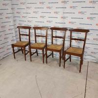 4 Sedie Rustiche prima metà 900