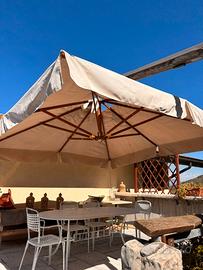 Ombrellone da giardino 3x3