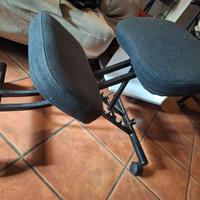 Sedia con appoggio per le ginocchia