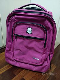 TROLLEY BUMP PLAIN INVICTA SEVEN ROSA da 37 litri