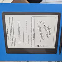 Kindle scribe 2022 con penna premium