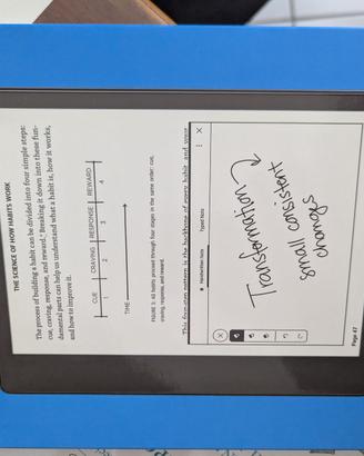 Kindle scribe 2022 con penna premium e cover