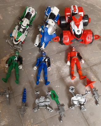 power rangers + auto/moto + accessori
