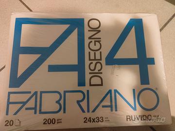 30 album disegno Fabriano 4 , ruvido, 24x34