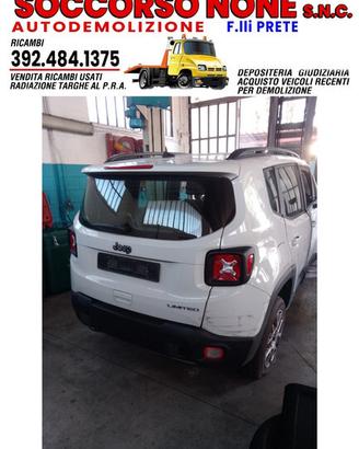 Scocca e ricambi Jeep Renegade