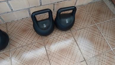 kettlebell in gomma