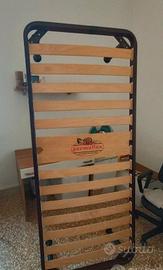  rete singola Permaflex con doghe in legho