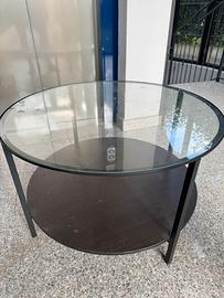 Tavolino da interno in vetro