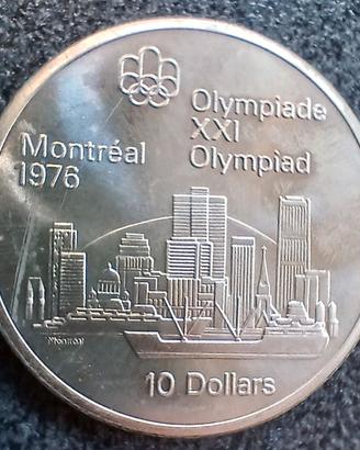 10 dollari 1973 FDC Canada, XXI Olimpiadi Montreal