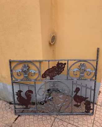 Cancelletto in ferro battuto