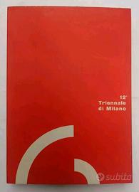 12° Triennale di Milano Palazzo dell'Arte raro