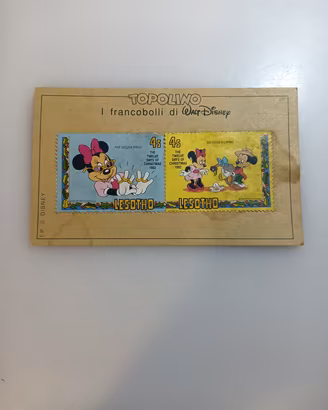 Francobolli Walt Disney Topolino 1982  Vintage 