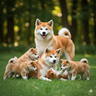 cuccioli-di-akita-inu-con-pedigree