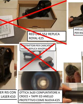 Attrezzatura softair / outdoor / militaria