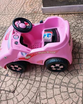 Macchina Elettrica  Hello Kitty + caricabatterie