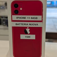iPhone 11 64GB rosso promo