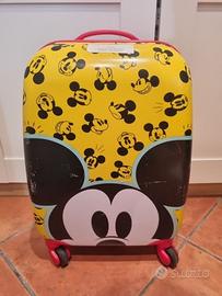 disney trolley topolino viaggio bambino valigia