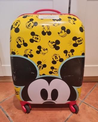 disney trolley topolino viaggio bambino valigia