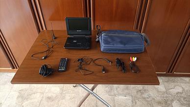 Lettore DVD portatile da viaggio 