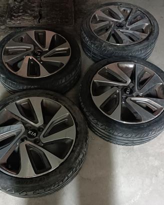 4 cerchi in lega da 17 Kia rio 