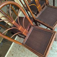 sedia in rattan 