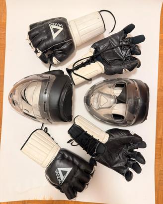 Completo maschere e guanti box.