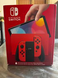 Nintendo switch oled edizione mario rossa