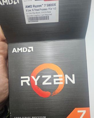 AMD Ryzen 7 5800x AM4 CPU 