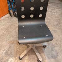 Sedia ufficio con ruote funzionante – 9,99€