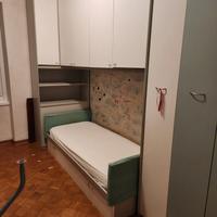 Cameretta completa con armadio a ponte
