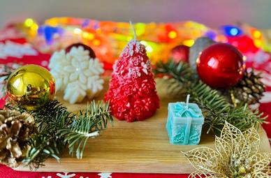 Set di Candele Natalizie