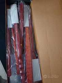 set barbecue 6 pezzi acciaio Brandani NUOVO