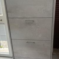 Scarpiera 4 vani capienza 24 calzature