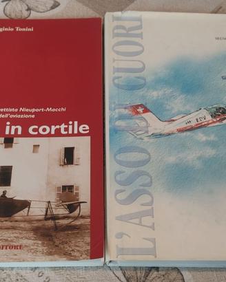 Nieuport-Macchi e Asso Cuori: 2 libri aviazione